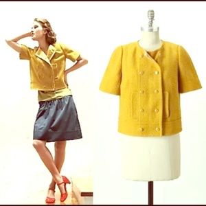 Anthropologie IDRA Lasata Boucle Blazer Size 4 NWT